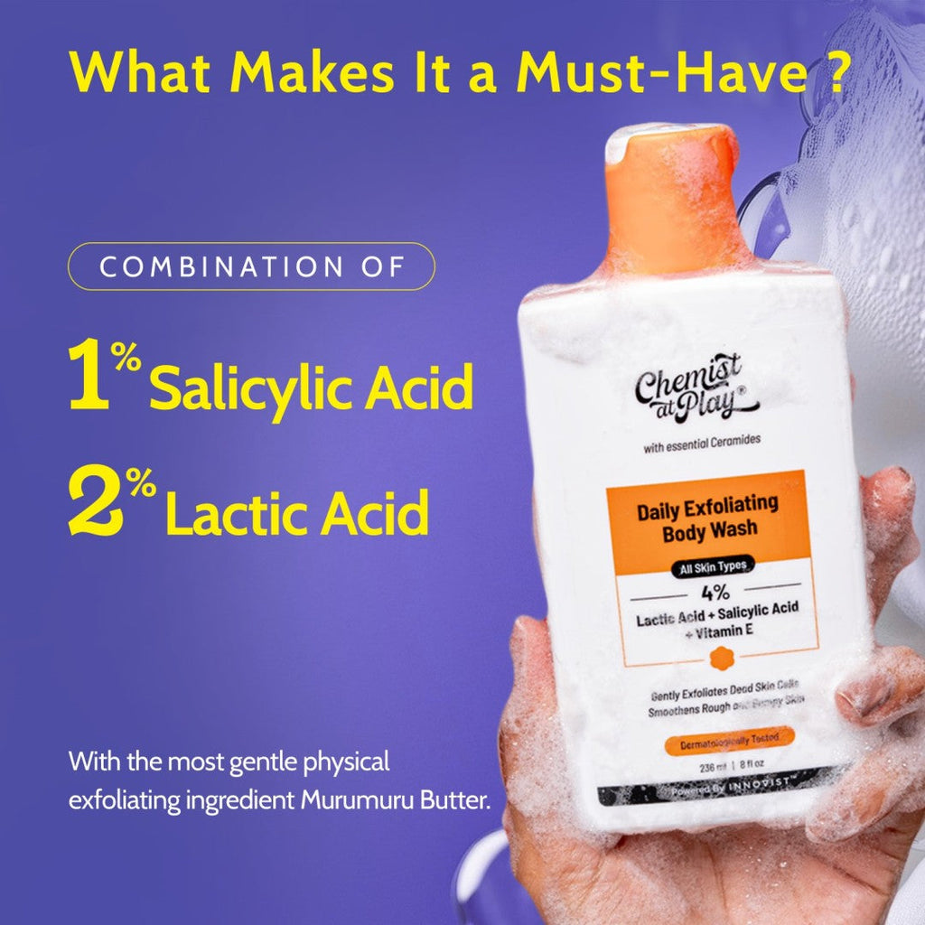 Exfoliating Body Wash - (236 ml) + Brightening Body Wash  - (236 ml)