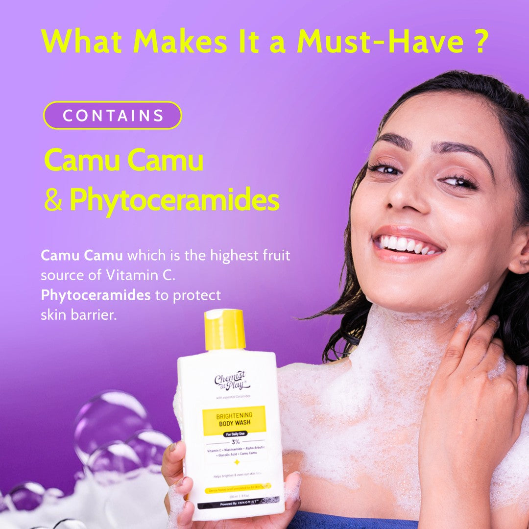 Brightening Body Wash with Vitamin C & Niacinamide - 473 ml