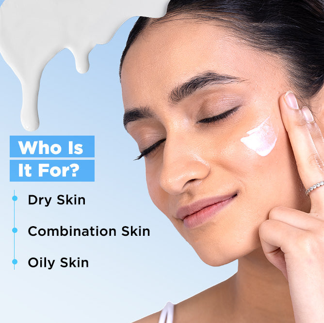 3% Niacinamide Featherlight Fluid Sunscreen| SPF 50+ PA++++| In-Vivo Tested - 45ml