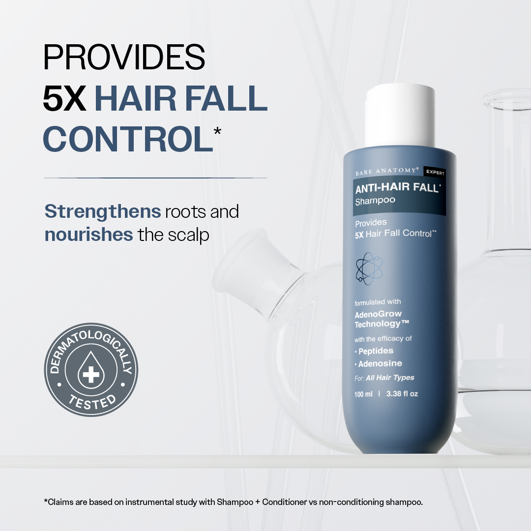 Hair Growth Serum (30 ml) & Anti-Hairfall Shampoo (100 ml) Combo