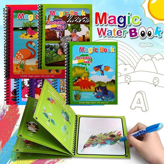 Reusable Magic Water Painting Book  (SET OF 2)😳😳