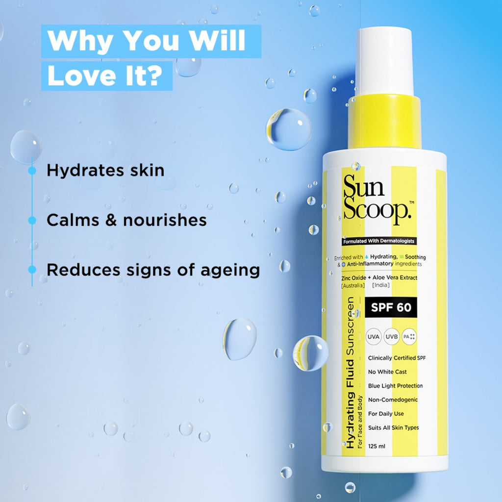 3% Niacinamide Featherlight Fluid Sunscreen (45 ml) + 5% Niacinamide Sunscreen Body Lotion (200 ml) + Hydrating Fluid Sunscreen (200 ml) combo