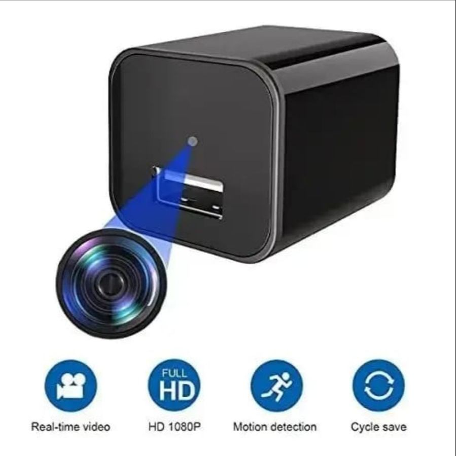 Charger security camera