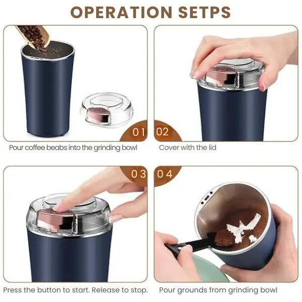 PureGrind™ – Fresh Grounds, Perfectly Pulled | Grind Your Favorites in Seconds