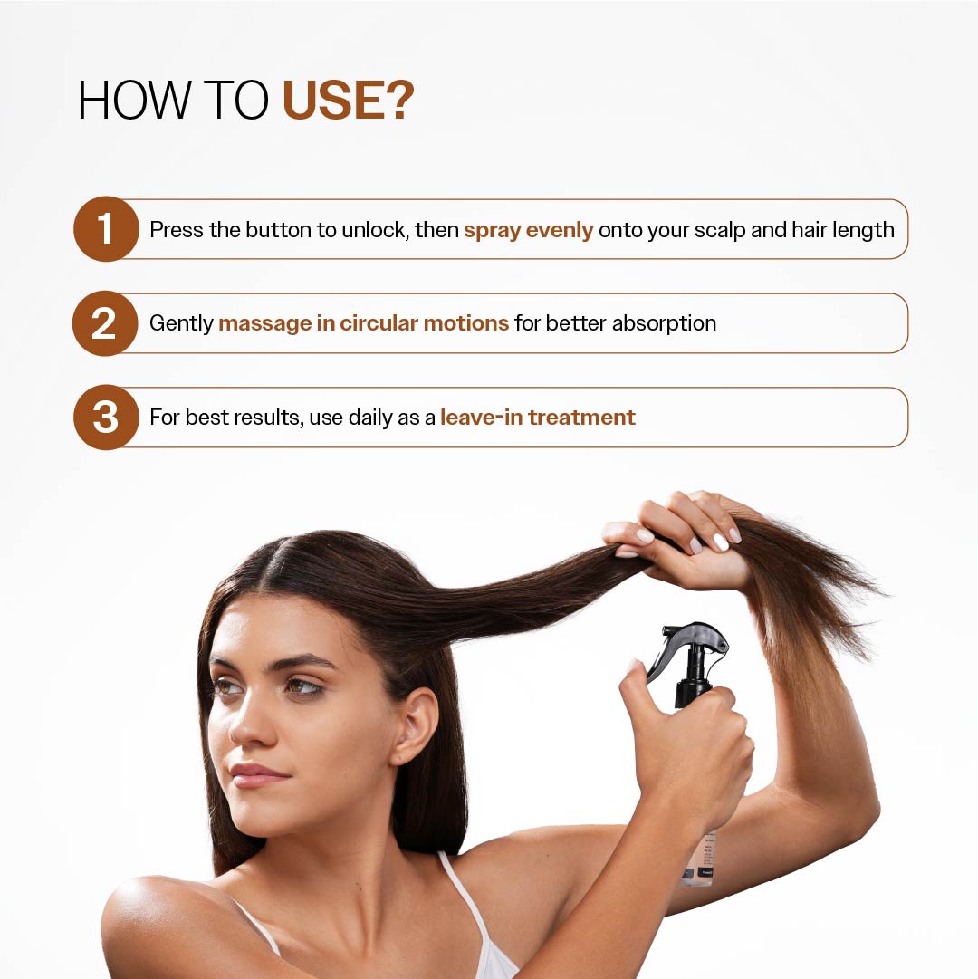 Fenugreek & Curry Leaves Hair Strengthening Spray - 200 ml