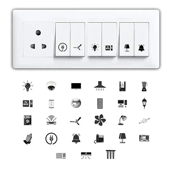 Switch Sticker For for Electric Board