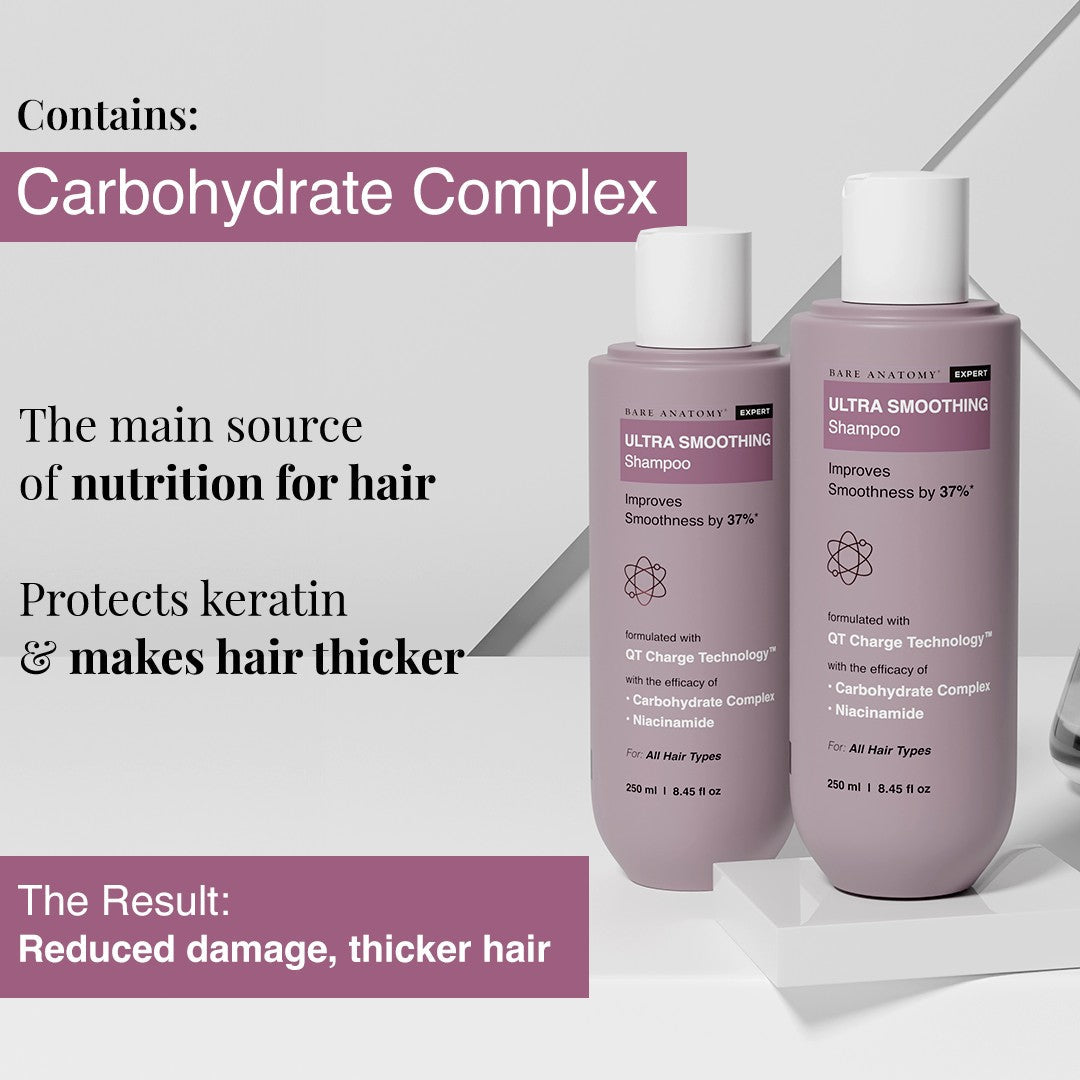 Ultra Smoothing Shampoo (250 ml) & Anti-Dandruff Shampoo (250 ml) Combo