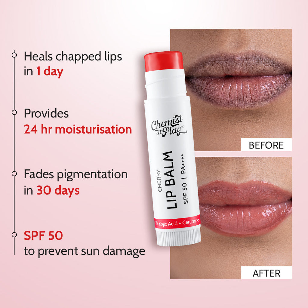 The Lip Duo (Cherry + Natural) - 4.5 gm