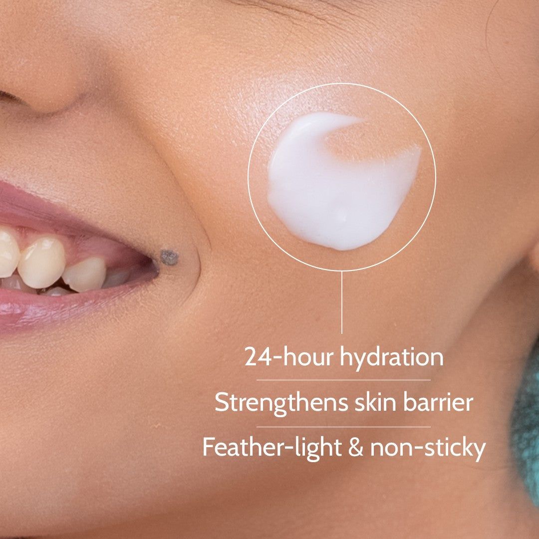 Intensely Hydrating Face Moisturizer with Hyaluronic Acid - 100 gm | Pack of 2