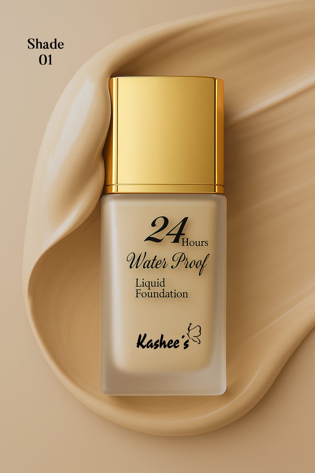 Kashees Eventone High Coverage Foundation – 30ml