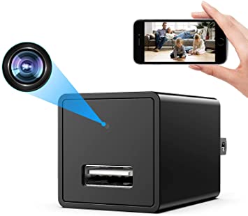 Charger security camera