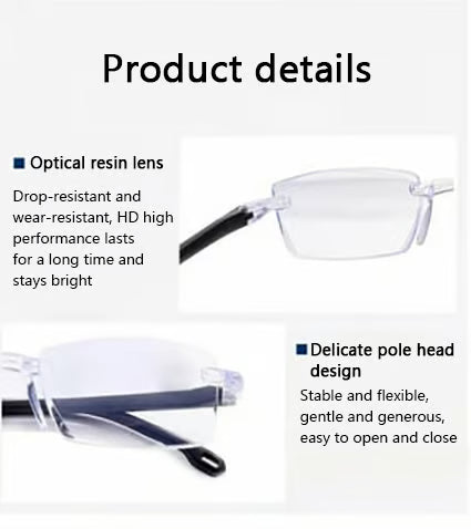 Unisex Color Changing Anti Blue light presbyopia glasses