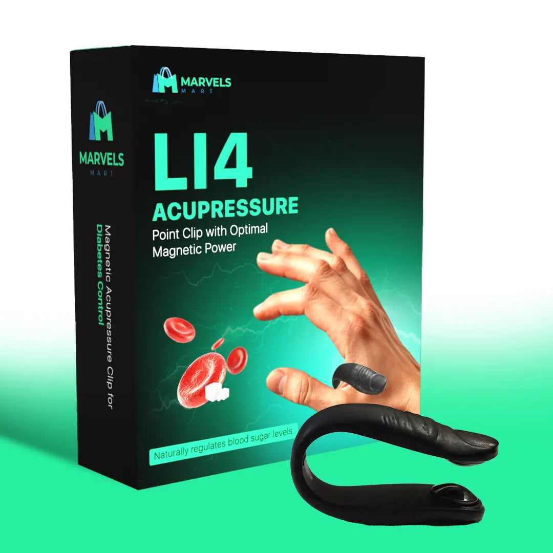 Original Magnetic Acupressure Clip for Sugar Control