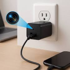 Charger security camera