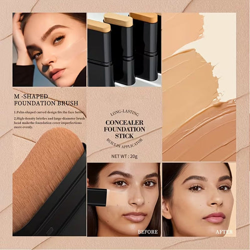 2  in 1 Korean Foundation Stick (For All Skin Types)