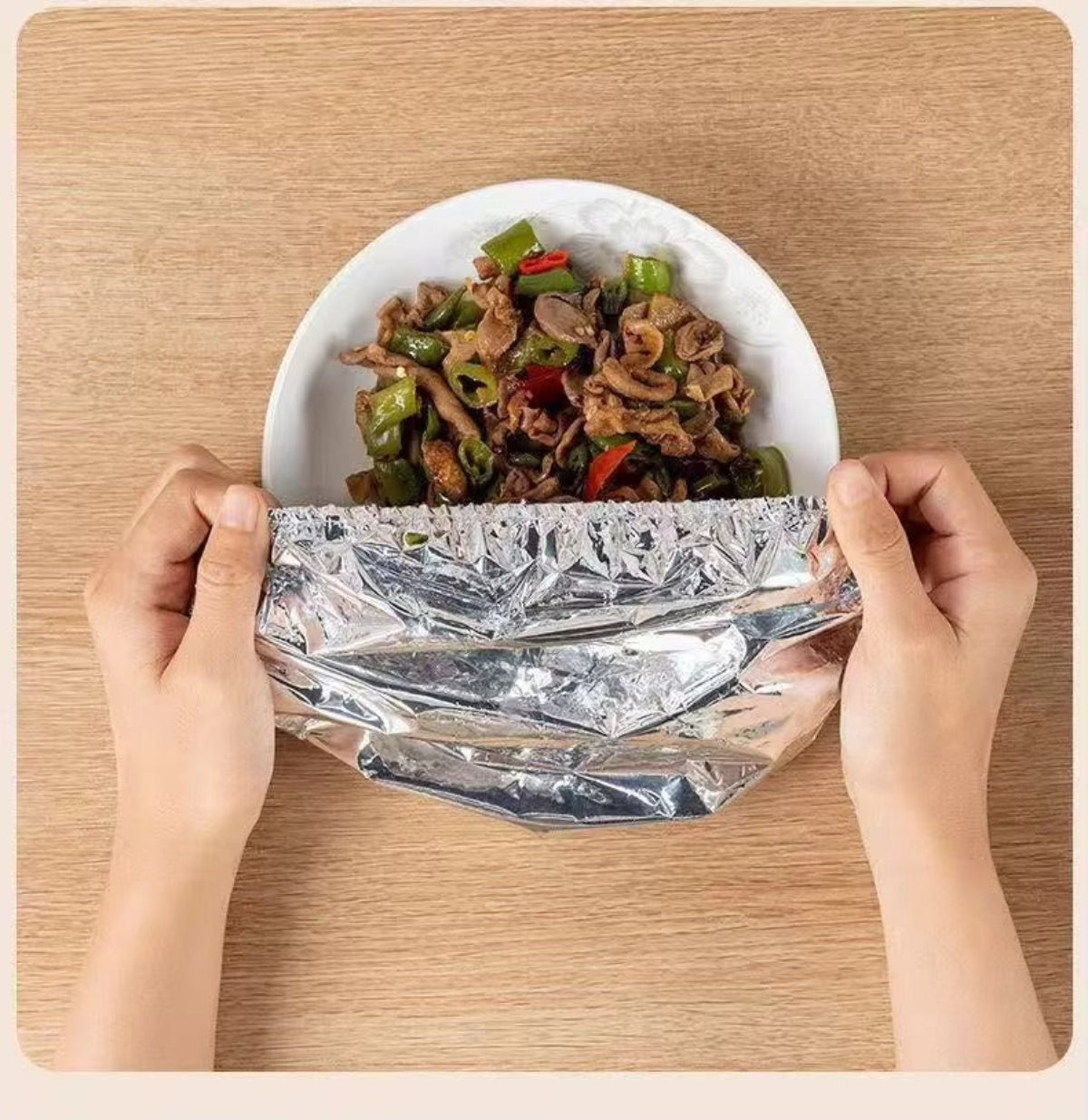 Reusable Stretch Foil Cover
