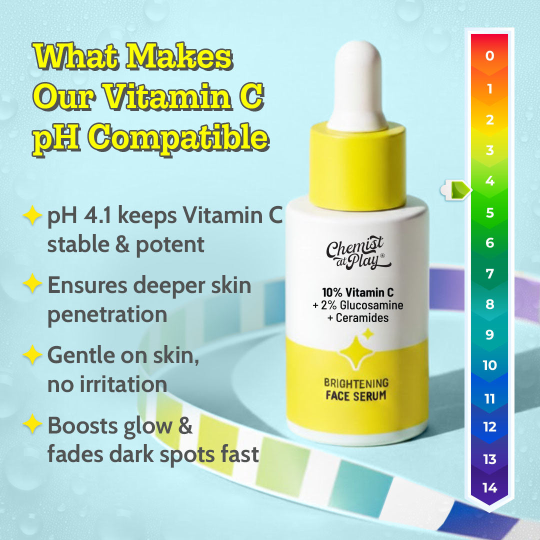 10% Vitamin C Serum for Glowing & Bright Skin - 30 ml